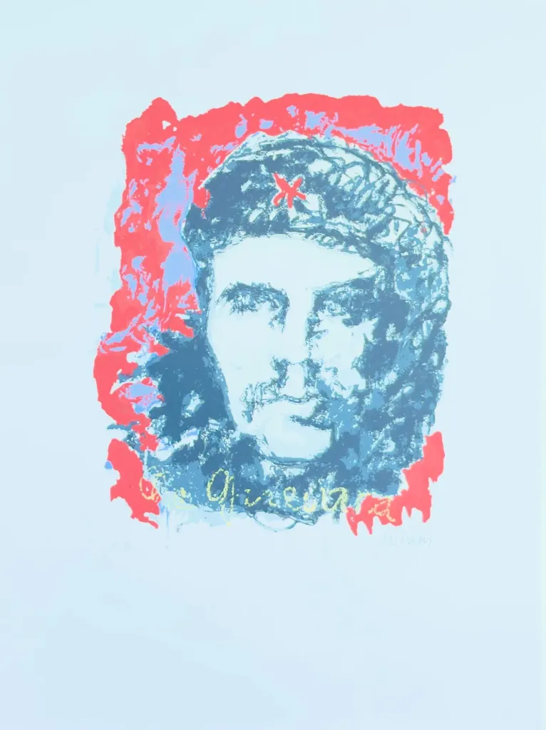 Che Guevara - (Siebdruck in acht Farben / 2017, "épreuves d’artiste"-Druck)