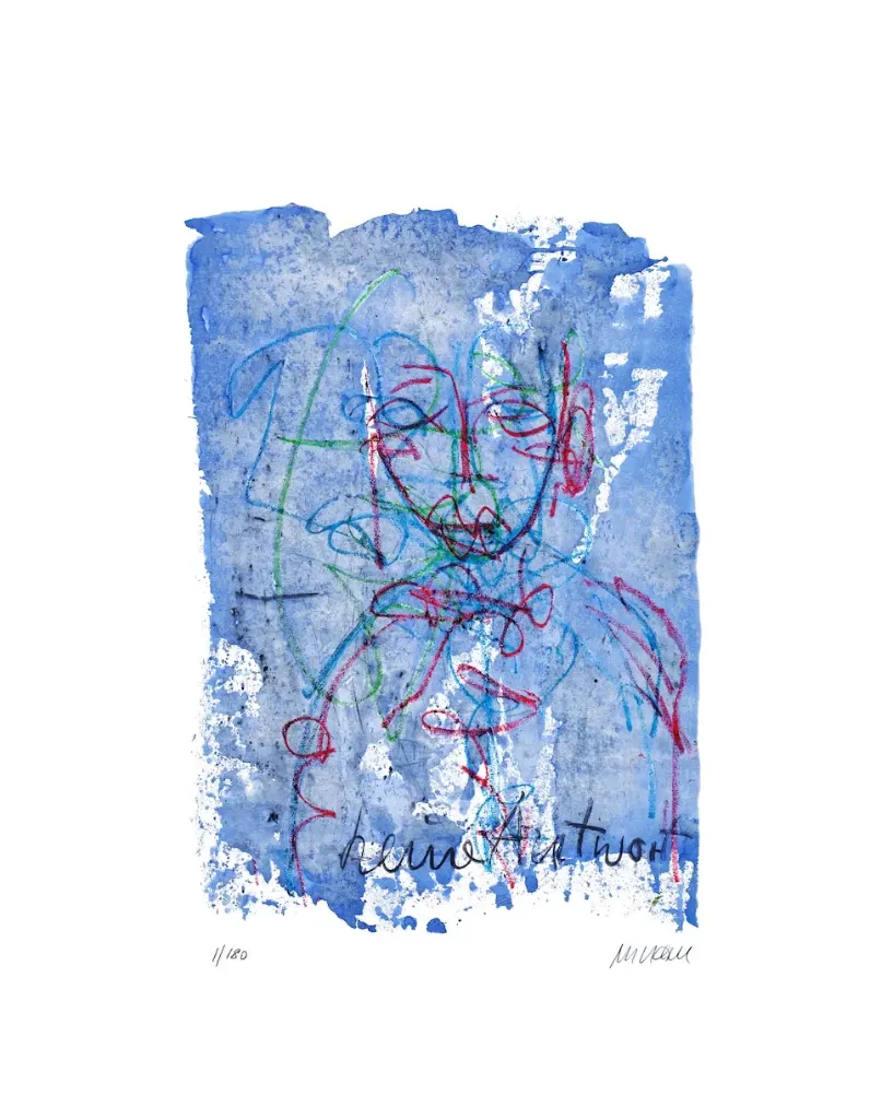 Frau mit Halskette (Giclée-Print / num. u. signiertes Blatt, Auflage: 180)